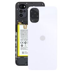 Coperchio posteriore della batteria originale per Motorola Moto G22 (bianco)