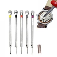 2 set di strumenti di riparazione di orologi Vesseri Cacciaviti per computer, stile: pezzi bianchi