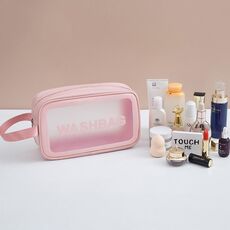 2 pezzi glassata con la borsa da stoccaggio per bagliore per sacchetto per nuotare sacca per nuotare sacca di lavaggio rosa m rosa m m rosa m