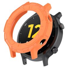 Per Realme watch S RMA207 Armor Hollow TPU Watch Case (arancione)