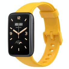 Per cinturino in silicone a tinta unita Xiaomi Mi Band 7 Pro (giallo)