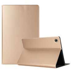 Per texture artigianali di tensione aria del pad Oppo TPU TPU Flip in pelle (oro)