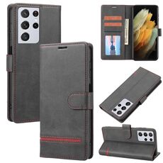 Per Samsung Galaxy S21 Ultra 5G Case di telefono a flip classico (nero)