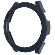 Per Samsung Galaxy Watch4 40 mm Custodia per orologio a mezzo confezione con cornice con scala (inchiostro blu)