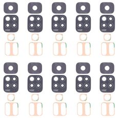 Lens per fotocamera posteriore da 10 pezzi per Xiaomi Redmi Nota 11S 2201117SG 2201117SI