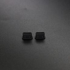 2 set tappo di polvere di ricarica del telecomando del corpo drone per DJI Mini 3 Pro (Black)