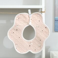 2 pezzi sottile garza di cotone impermeabile a 360 gradi rotanti rotanti (arancione)
