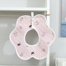 2 pezzi sottile garza di cotone impermeabile a 360 gradi rotanti rotanti (rosa)