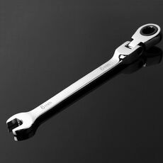 Combinazione Chiavetta a cricchetto con strumento a cricchetto a doppio perforazione della testa flessibile, Specifica: 6mm