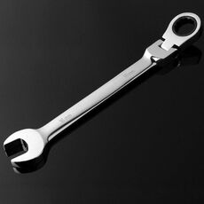 Combinazione Chiavetta a cricchetto con strumento a cricchetto a doppia perforazione della testa flessibile, Specifica: 16mm