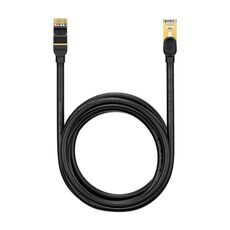 Baseus ad alta velocità sette tipi RJ45 10 gigabit rotonda cavo di rete, lunghezza del cavo: 3m