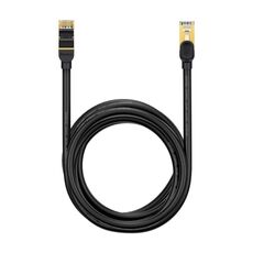 Baseus ad alta velocità sette tipi RJ45 10 gigabit rotonda cavo di rete, lunghezza del cavo: 5m