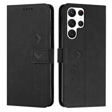 Per Samsung Galaxy S22 Ultra Skin Feel Teat Telefth Telefy Case (nero)