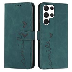 Per Samsung Galaxy S22 Ultra Skin Feel Teat Telefth Telefy Case (verde)