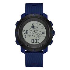 Sanda 2128 astronauta orologio elettronico luminoso impermeabile (blu)