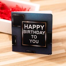 10 biglietti d'auguri di ringraziamento quadrati con stampa a colori abbronzante(24)