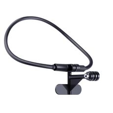 Porta della fotocamera del telefono a collo pigro per il collo pigro senza mani, versione estesa (nero)