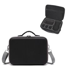 Borsa della borsa a tracolla della spalla drone per dji mavic aria 2/aria 2s (modello diamantato PU nero)