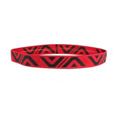 2 pezzi Summer Sports Fitness Yoga Headband che assorbiva la fascia per il sudore non slip (rosso bianco)