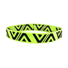 2 pezzi Summer Sports Fitness Yoga Headbanda che assorbiva la fascia per il sudore non slip (verde bianco)