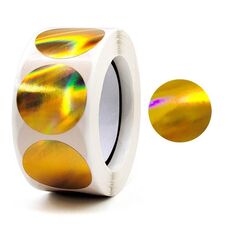 Merci regalo da 10 pezzi adesivi a colori decorativi busta sigillo autoadesivo, dimensioni: 25 mm (C-62-25)