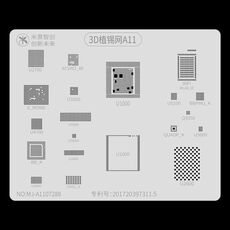 Mijing 3D BGA Solder Recball Tin Plant Net, Modello: A11