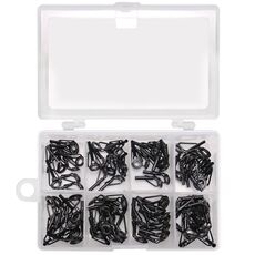 80 pezzi / box ad anello superiore Accessori per aste per le aste dell'occhio, stile: ferro+anello in ceramica (nero)
