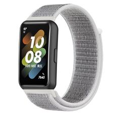 Per Huawei Band 7 Nylon Loop Buckle Watch Band (Seahell)