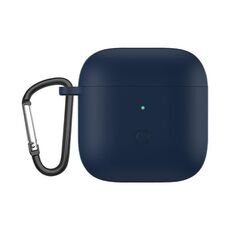 Custodia protettiva per auricolari a monopezzo in silicone liquido per Redmi Buds3 (Midnight Blue)