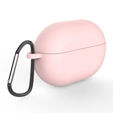 Custodia protettiva in silicone auricolare per Huawei Freebuds Pro, Tipo: con fibbia (rosa)