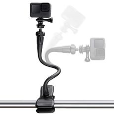 Supporto per la fotocamera per la fotocamera per la telecamera per aste del braccio flessibile (nero)