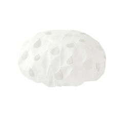 Cappello da doccia impermeabile Copricapo da bagno per donna adulta Copricapo anti-fumo (Grigio)