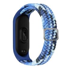 Per la banda di elasticità intrecciata intrecciata in nylon regolabile in Nylon (Colorful Blue)