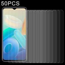 50pcs 0,26 mm 9H 2,5D Film di vetro temperato per Vivo Y33T