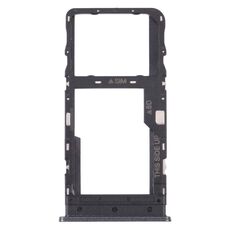 Vassoio per scheda SIM originale + vassoio per scheda Micro SD per TCL 10L/10 Lite T770H T770B (nero)