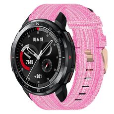 Per honor watch gs pro 22mm nylon woven watch band (rosa)