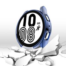 Per Samsung Galaxy Watch 5 Custodia protettiva galvanica in TPU a copertura totale da 40 mm (blu notte)