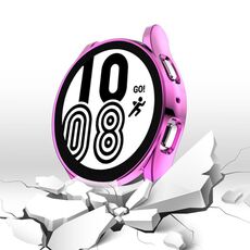 Per Samsung Galaxy Watch 5 Custodia protettiva galvanica in TPU a copertura totale da 40 mm (rosa)
