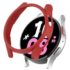 Per Samsung Galaxy Watch 5 Custodia protettiva per PC con mezza copertura da 40 mm (rossa)