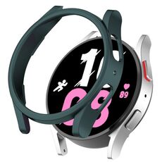 Per Samsung Galaxy Watch 5 44 mm Custodia protettiva per PC scavata a metà copertura (verde)