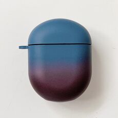 Per Xiaomi Redmi Buds 4 Custodia protettiva smerigliata sfumata per PC (blu sfumato)
