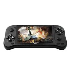 X50 Console di gioco retrò portatile con schermo da 5,1 pollici Memoria 8G con oltre 6000 giochi (nero)