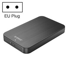 ORICO HM25U3 Custodia per disco rigido Micro-B USB 3.0 da 2,5 pollici, Spina: Spina UE (Nero)