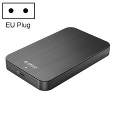 ORICO HM25C3 Custodia per disco rigido USB3.1 Gen1 da 2,5 pollici di tipo C, spina: spina europea (nero)