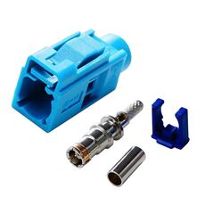 Per cavo RG174 Fakra Radio Crimp femmina Jack/Connettore a spina con Phantom RF coassiale (Fakra Z)