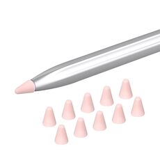 10 in 1 / Set di cappucci in silicone per matita Huawei (rosa)