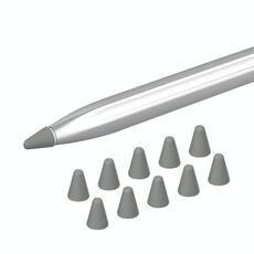 10 in 1 / Set cappuccio in silicone per matita Huawei (grigio)