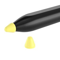 10 in 1 / Set di cappucci in silicone per matita Xiaomi (giallo limone)