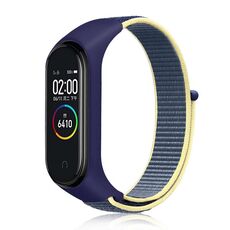 Per Xiaomi Mi Band 7 Cinturino in tessuto di nylon (ciano ghiaccio)
