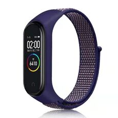 Cinturino per cinturino in nylon con cinturino Xiaomi Mi Band 7 (indaco)